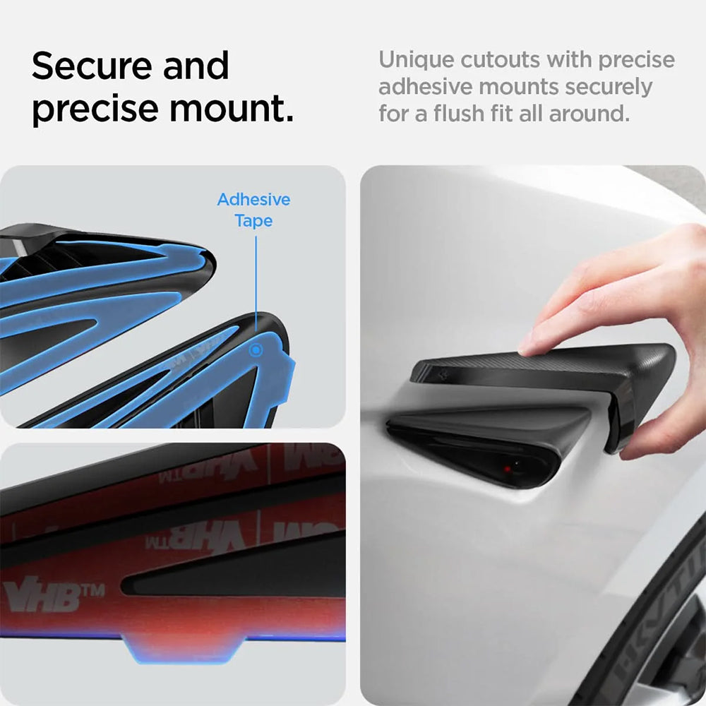 Seitenschutzkamera Auto Spigen für Tesla Y Juniper / 3 Highland, 2-teiliges Set ACP07124