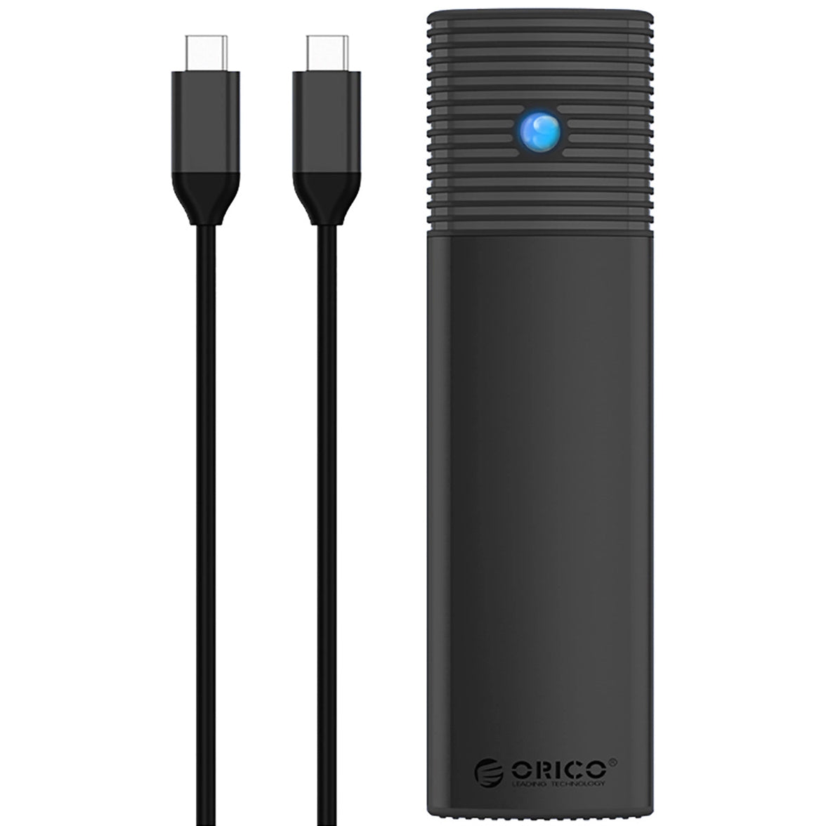 Orico PWM2 Gehäuse für SATA M.2 NGFF SSD, Schwarz
