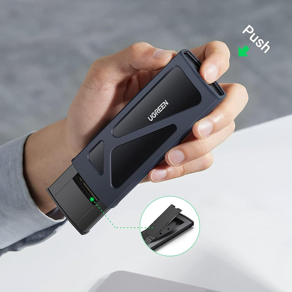 UGREEN CM578 Rack für SSD M.2 NVMe, Grau