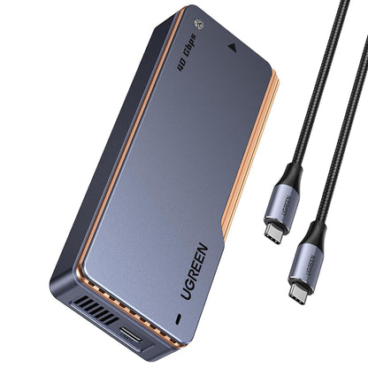 Rack UGREEN D703 (65727) per SSD M.2 NVMe, Nero