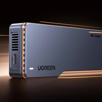 Rack UGREEN D703 (65727) per SSD M.2 NVMe, Nero