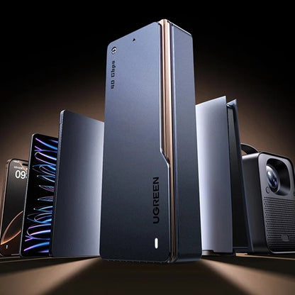 Rack UGREEN D703 (65727) per SSD M.2 NVMe, Nero