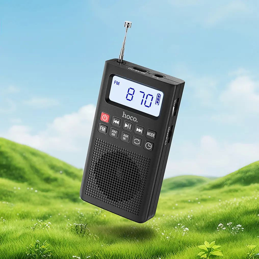 Radio Portatile HOCO HI51, Nero