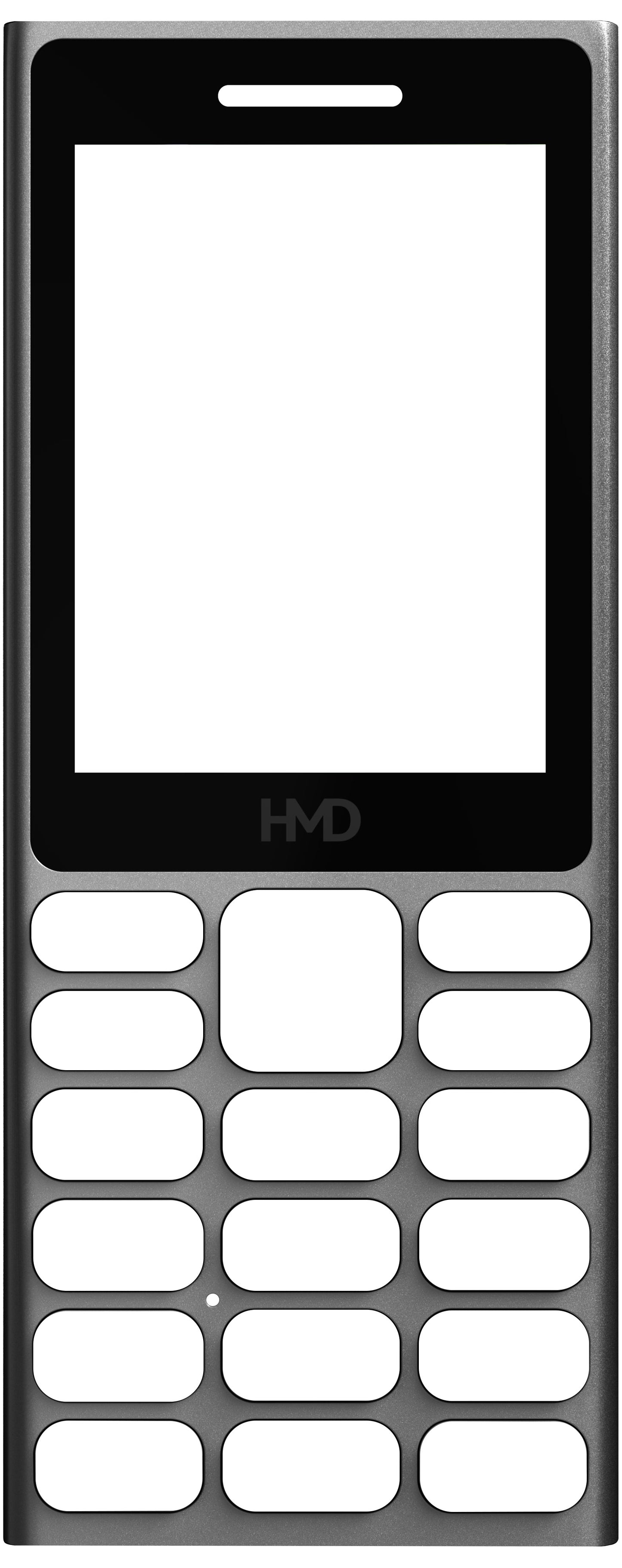 Couvercle avant pour HMD 110 4G, Titane