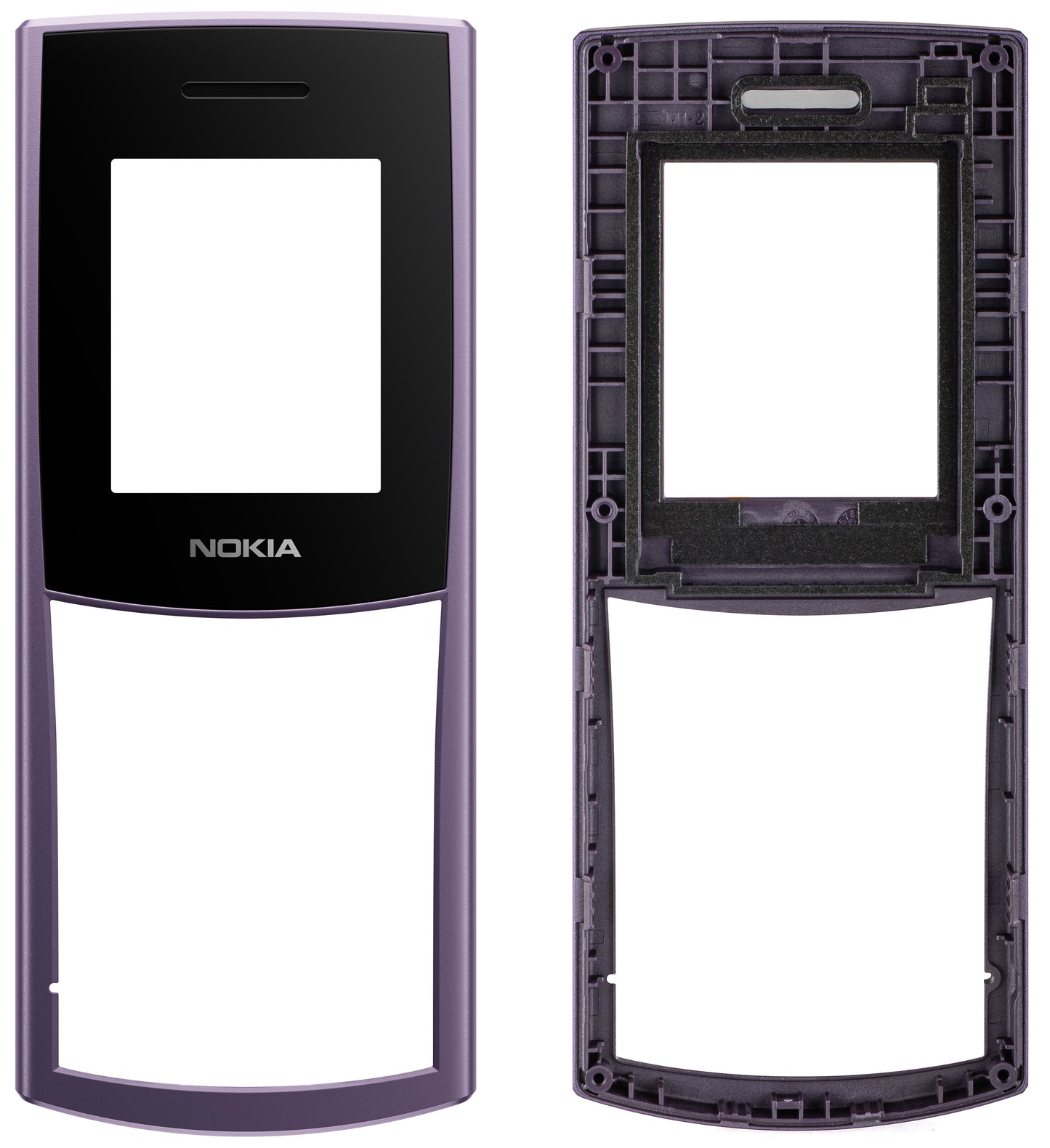 Frontabdeckung für Nokia 105 4G 2. Edition, Lila