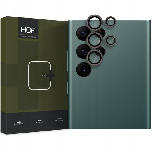 HOFI PRO+ Rückfahrkamera Schutzrahmen für Samsung Galaxy S23 Ultra S918, gehärtetes Glas