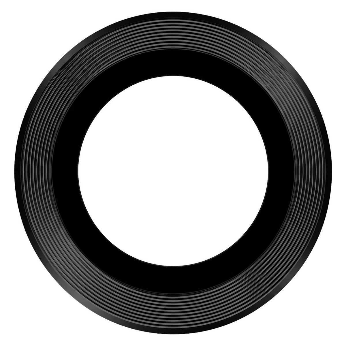 Cadre de protection pour caméra arrière OEM pour Apple iPhone 18 Pro Max, Verre trempé, Noir