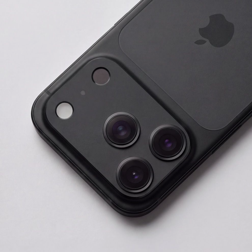 Tech-Protect Camalloy Fit+ Rückkamera-Schutzrahmen für Apple iPhone 18 Pro, Aluminium, Schwarz