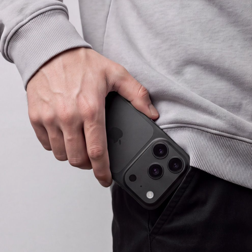 Tech-Protect Camalloy Fit+ Rückkamera-Schutzrahmen für Apple iPhone 18 Pro, Aluminium, Schwarz