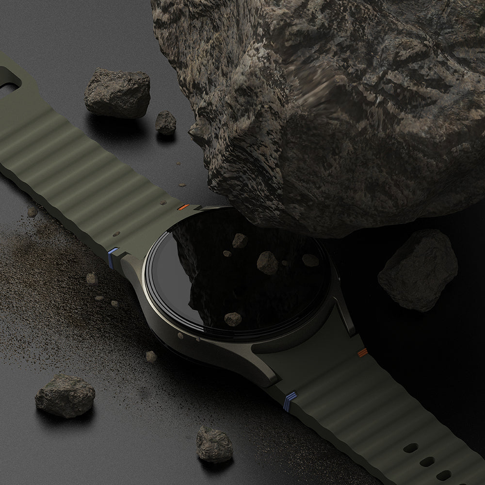 Cornice di Protezione Ringke Premium Styling per Samsung Galaxy Watch7 40mm, Modello 3, Nera