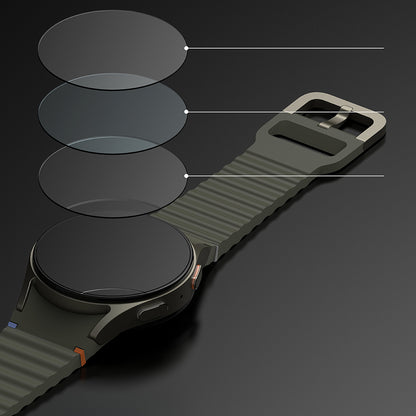 Cadre de protection Ringke Premium Styling pour Samsung Galaxy Watch7 44mm, Modèle 2, Noir