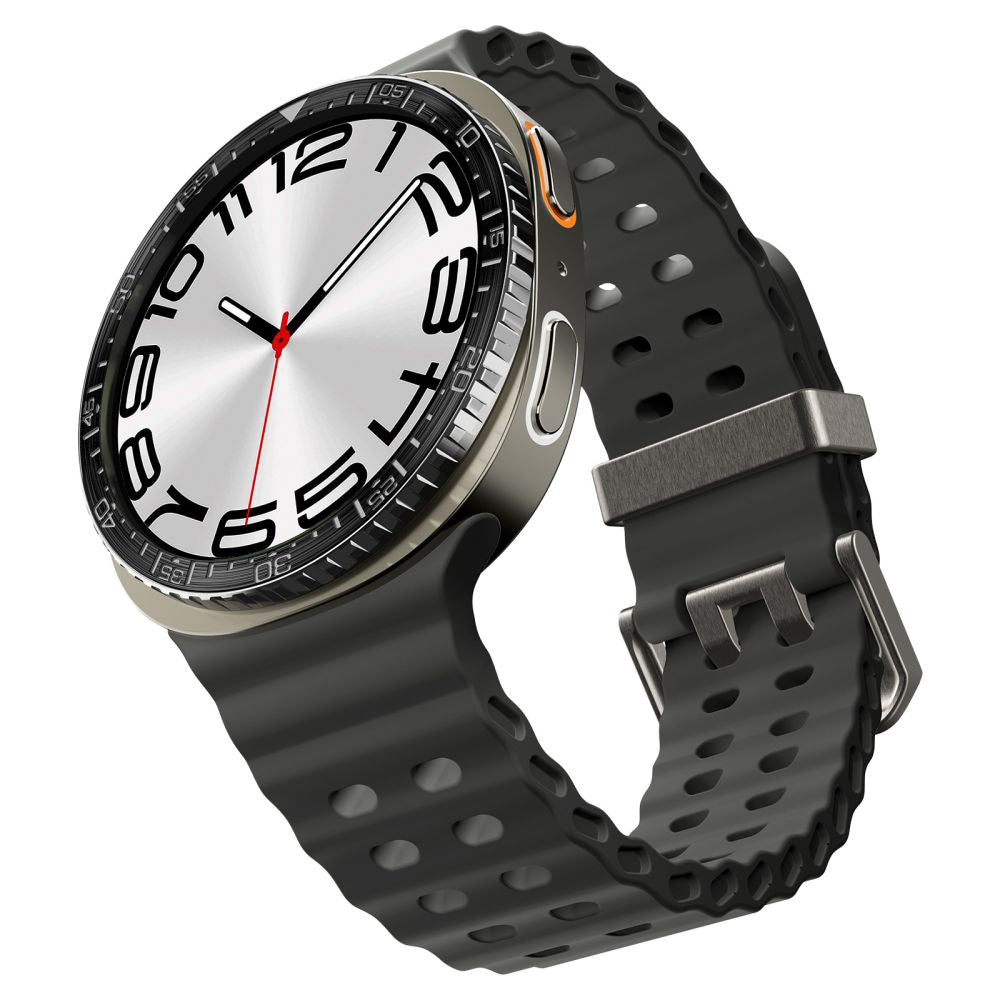 Spigen Tune Diver Schutzrahmen für Samsung Galaxy Watch8 44mm, Schwarz