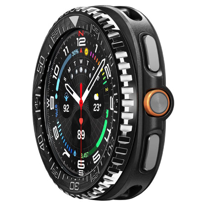 Cadre de protection Spigen Tune Pro Diver pour Samsung Galaxy Watch8 Classic, Noir