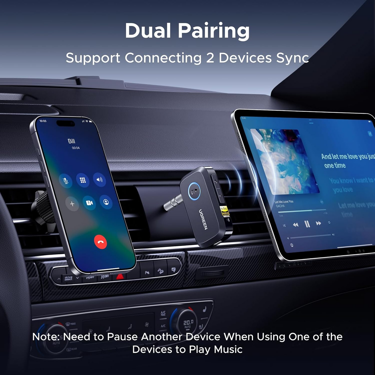 Récepteur Bluetooth UGREEN BT509 (55546)