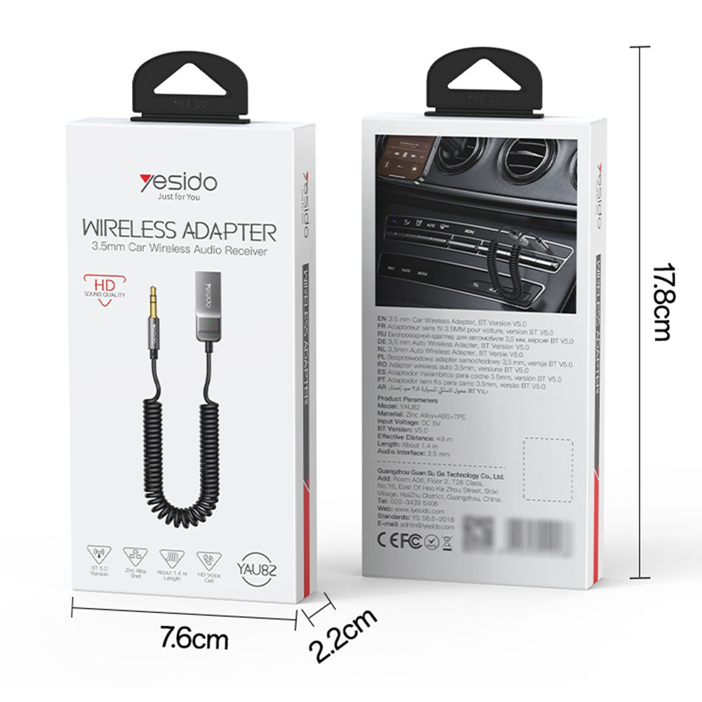 Bluetooth-Empfänger Yesido YAU82