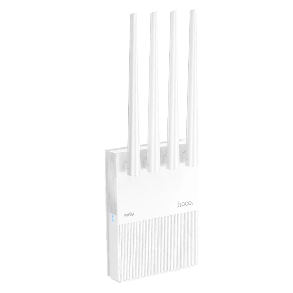Router Wireless HOCO HI31, Dualband, Wi-Fi 5, Weiß