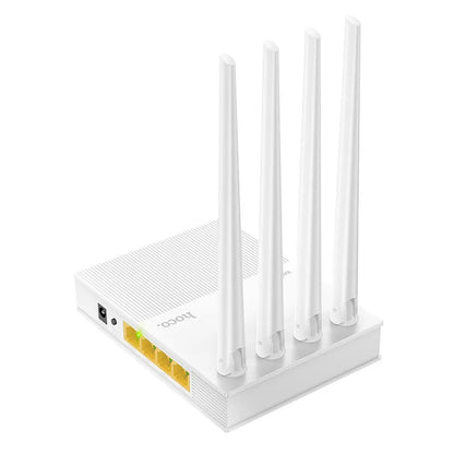 Router Wireless HOCO HI31, Dualband, Wi-Fi 5, Weiß