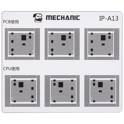 Schablone zur Isolierung von CI-Leiterbahnen Mechanic für Apple iPhone 6 - 16 Serie