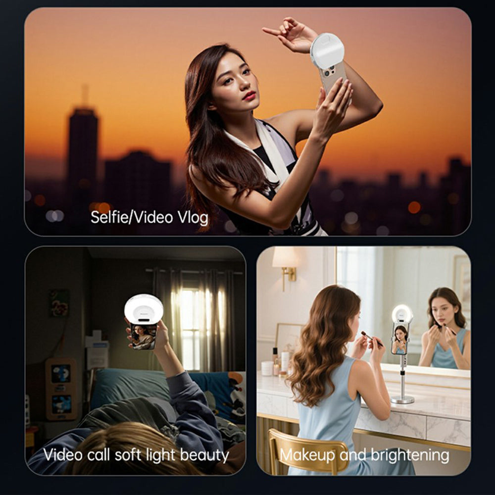 Selfie Light Yesido DH13, Universale, Bianco