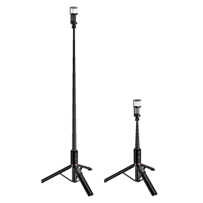 Selfie Stick Bluetooth HOCO K34, 4,5 pollici - 7 pollici, Nero
