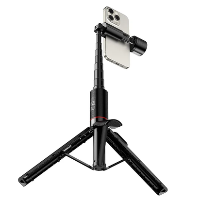 Selfie Stick Bluetooth HOCO K34, 4,5 pollici - 7 pollici, Nero