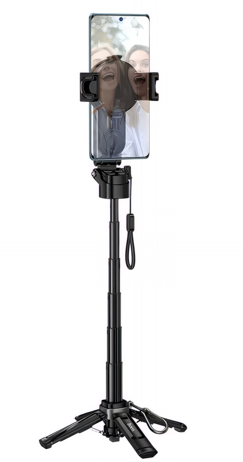 Selfie Stick Bluetooth HOCO K27 Pro, Universal, Schwarz