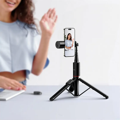 Selfie Stick Bluetooth HOCO K34, 4,5 pollici - 7 pollici, Nero
