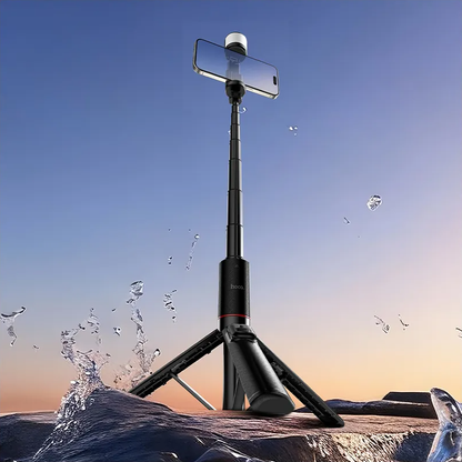 Selfie Stick Bluetooth HOCO K34, 4,5 pollici - 7 pollici, Nero