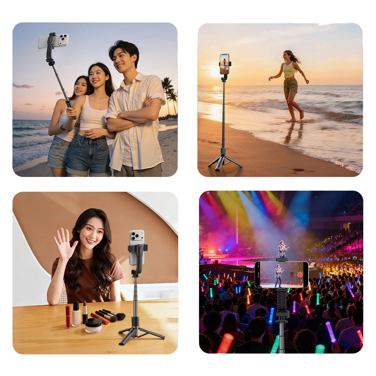 Selfie Stick Bluetooth Orico SPV90, Universel, Noir
