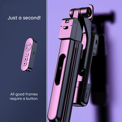 Selfie Stick Bluetooth Techsuit K30S, Universal, Schwarz