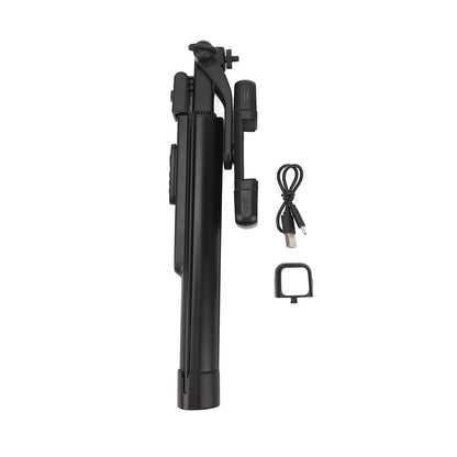 Selfie Stick Bluetooth Techsuit K30S, Universal, Schwarz