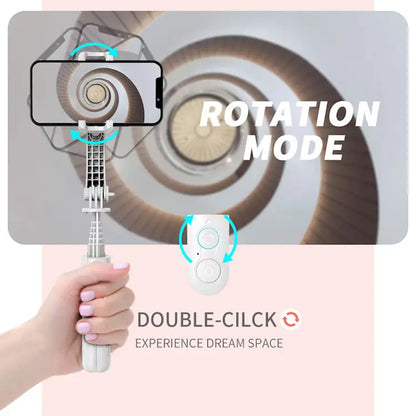 Selfie Stick Bluetooth Techsuit L08Mini, Universal, Schwarz