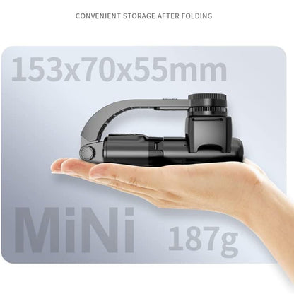 Selfie Stick Bluetooth Techsuit L08Mini, Universal, Schwarz