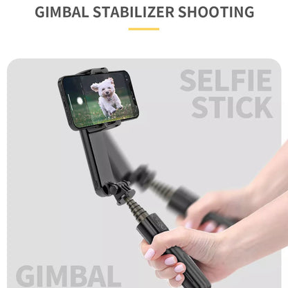 Gimbal Stabilizzatore Bluetooth Techsuit L09 Gimbal, Universale, Nero