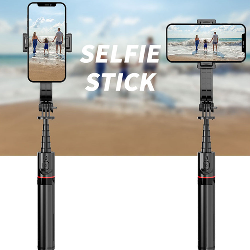 Selfie Stick Bluetooth Techsuit L12, Universale, Nero