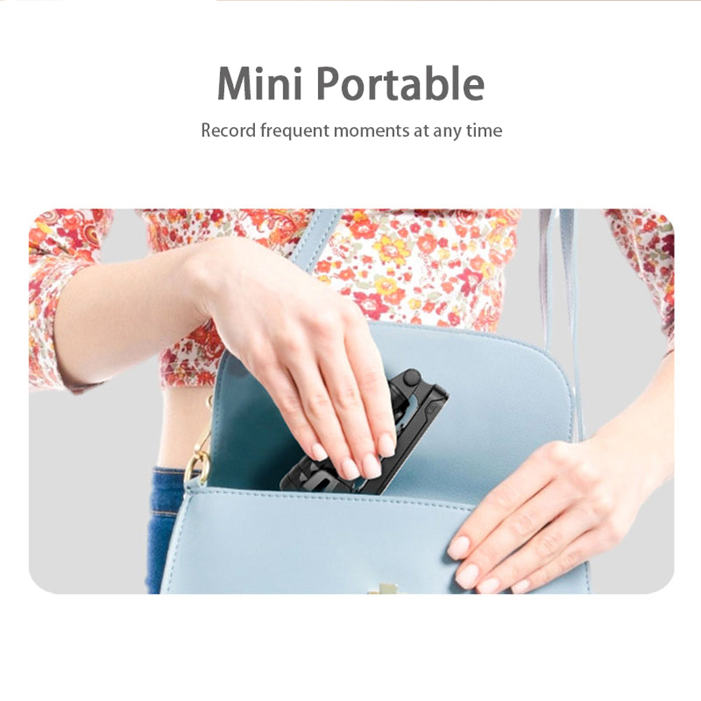 Perche à selfie Bluetooth Techsuit Q09, Universelle, Noire