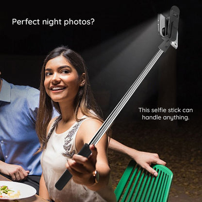 Selfie Stick Bluetooth Techsuit S05-S, Universal, Schwarz