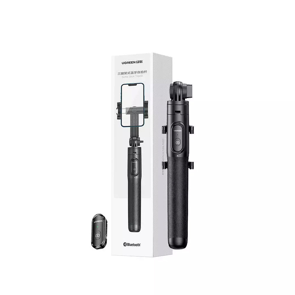 Selfie Stick Bluetooth UGREEN LP586, Universal, Schwarz