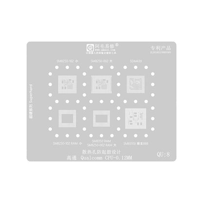 Rete BGA Amaoe per CPU Qualcomm Serie QU1-8