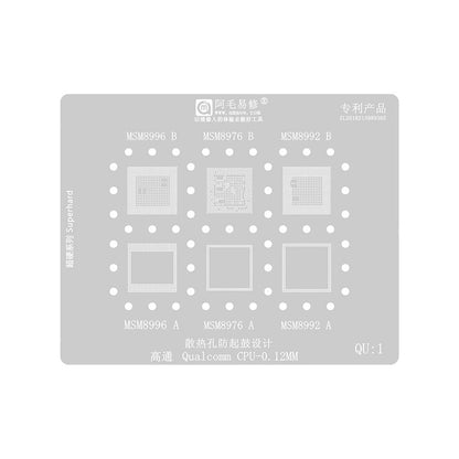 Rete BGA Amaoe per CPU Qualcomm Serie QU1-8