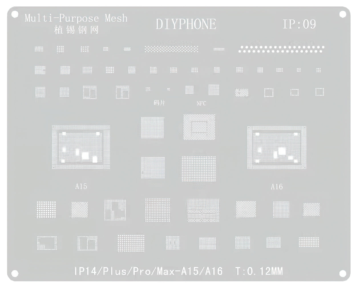 Rete BGA DIYPhone per Apple iPhone 14 Series