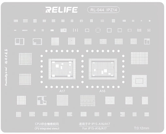 Rete BGA Relife RL-044 IPZ14 per Apple iPhone 15, CPU