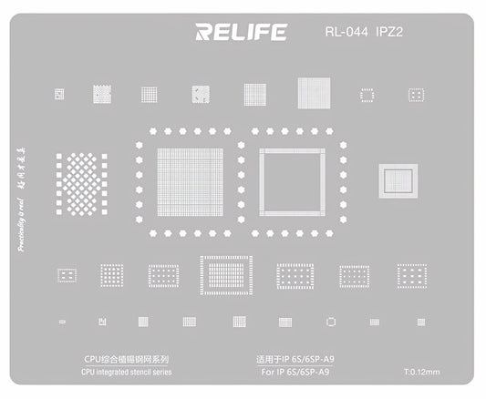 Rete BGA Relife RL-044 IPZ2 per Apple iPhone 6s / 6s Plus, CPU