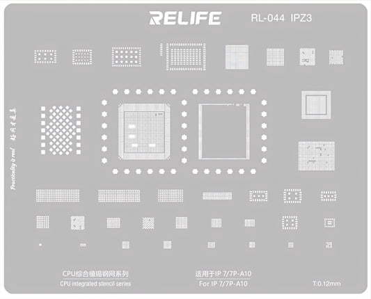 Rete BGA Relife RL-044 IPZ3 per Apple iPhone 7 / 7 Plus, CPU