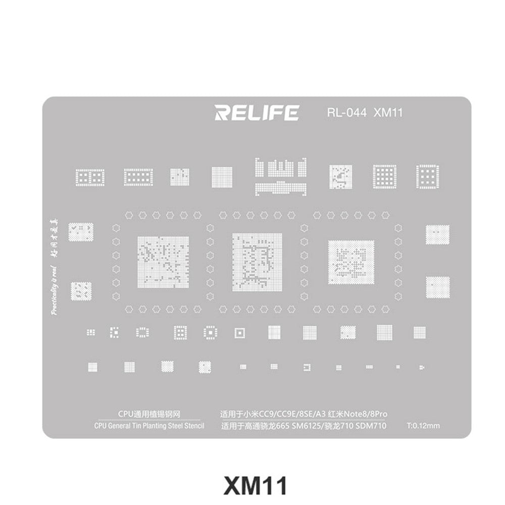 Rete BGA Relife RL-044 V2.0 per CPU Serie Xiaomi