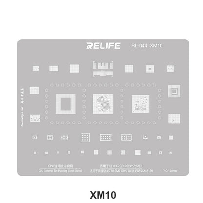 Rete BGA Relife RL-044 V2.0 per CPU Serie Xiaomi