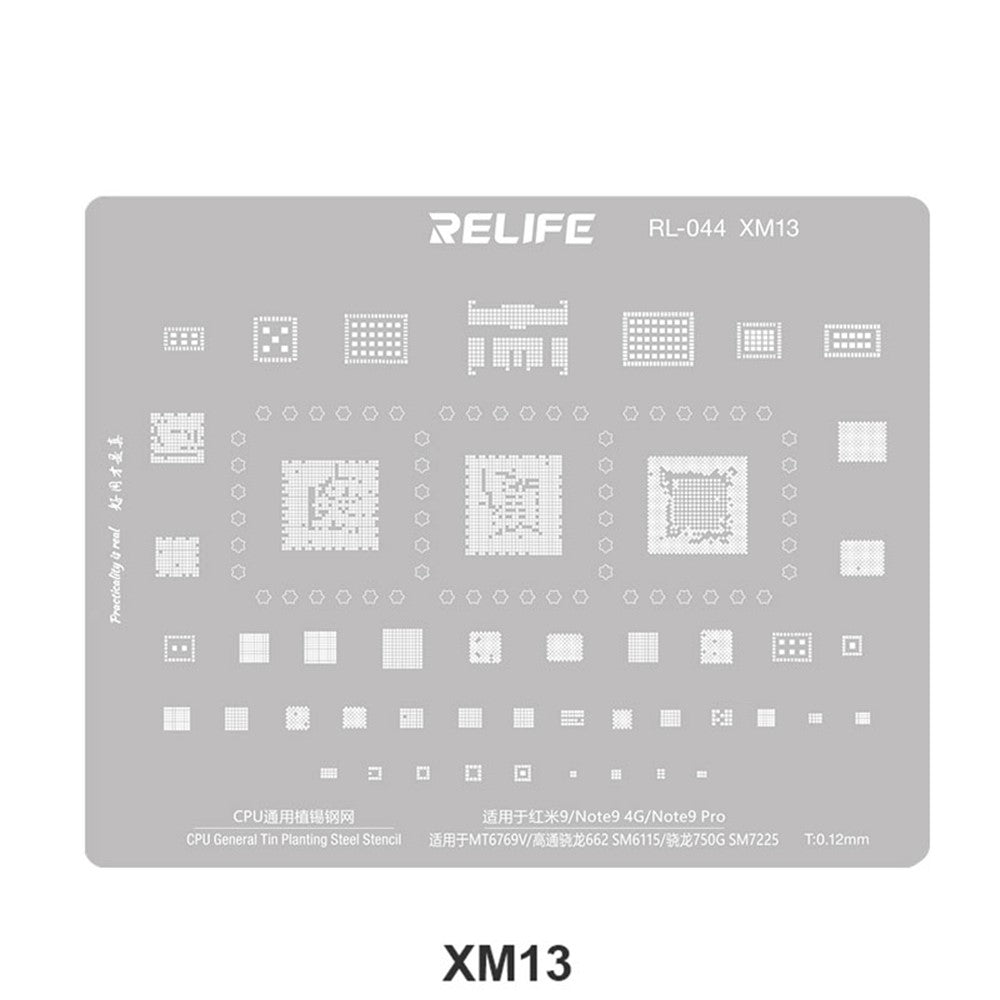 Rete BGA Relife RL-044 V2.0 per CPU Serie Xiaomi