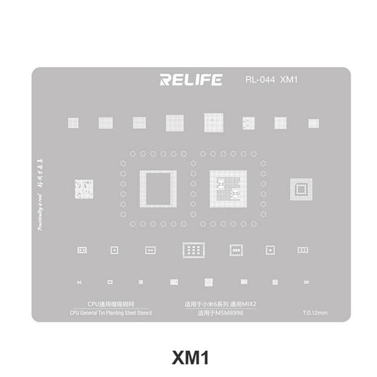 Grille BGA Relife RL-044 V2.0 pour CPU Série Xiaomi