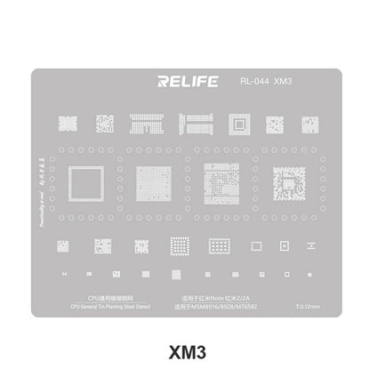 Rete BGA Relife RL-044 V2.0 per CPU Serie Xiaomi