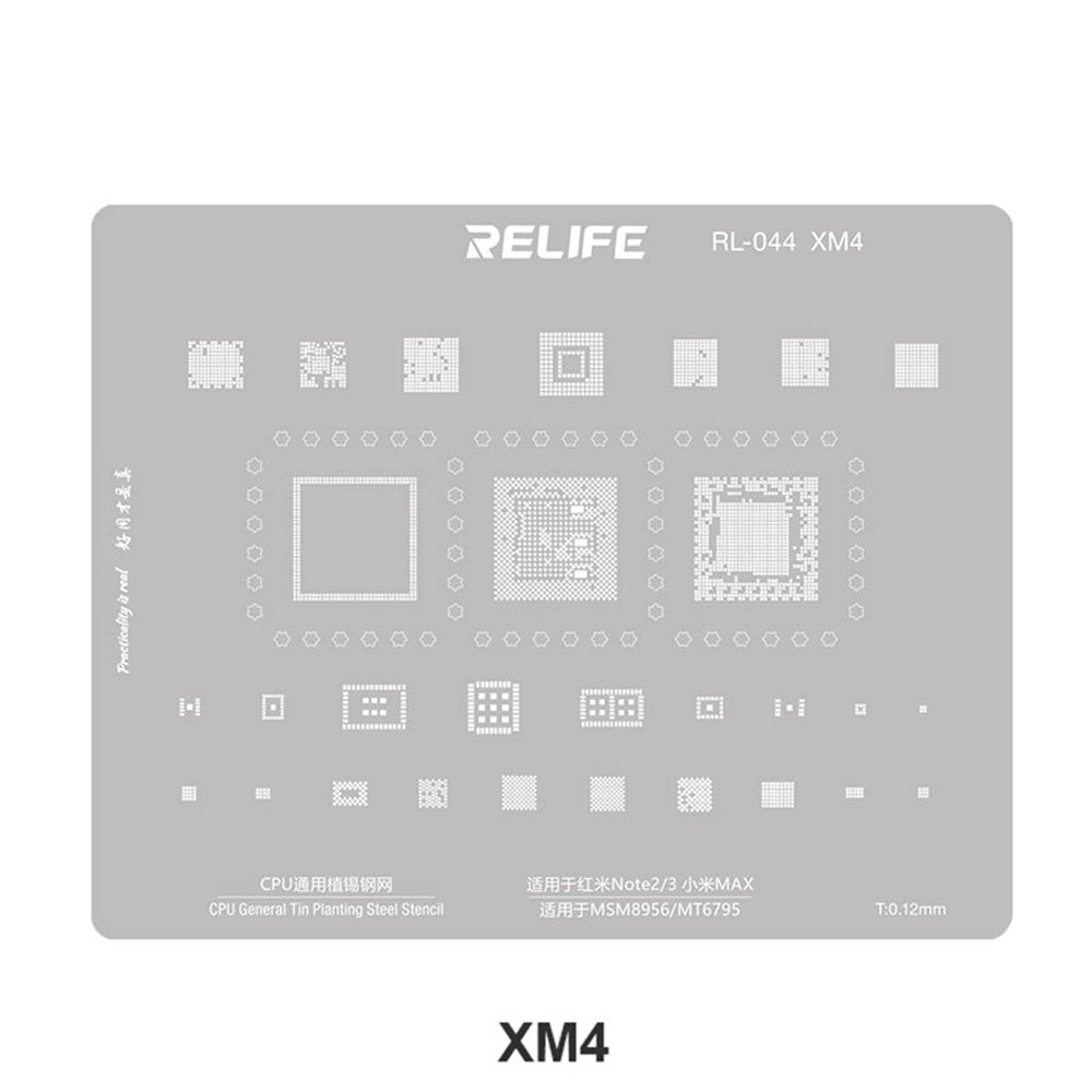Rete BGA Relife RL-044 V2.0 per CPU Serie Xiaomi